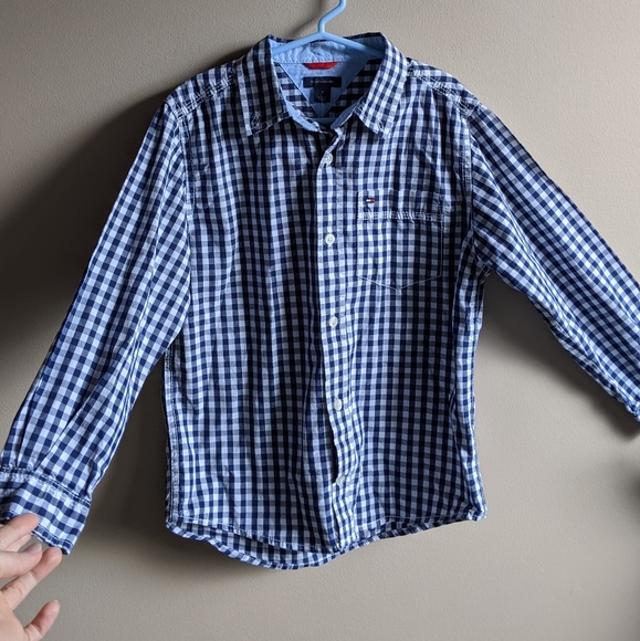 Tommy Hilfiger Boys Casual Dress Shirt - Picture 2 of 7